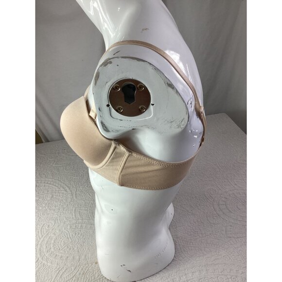 Taupe Underwire Bra 38D Push-Up Padded Adjustable Hook Closure*Sissy*EUC - Picture 6 of 7